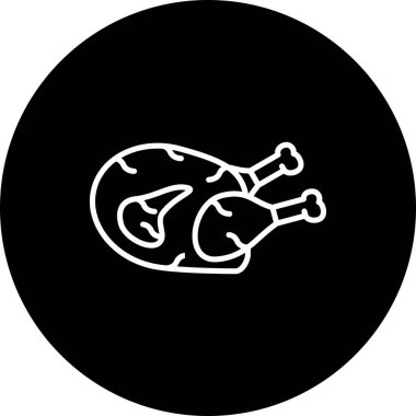 Kızarmış Tavuk Stili Düz Kullanıcı Arayüzü Özelliği