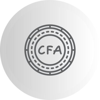 Fildişi Sahil Para Rafineri Zarif Vektör Sanat Nesnesi