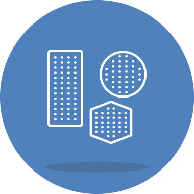 Zımpara Kağıdı Biçimli Markalaştırma Vektörü Özelliği