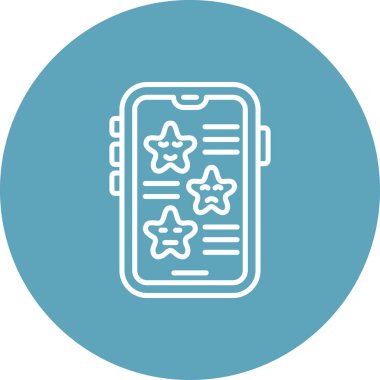 Geri besleme simgesi vektör illüstrasyonu  