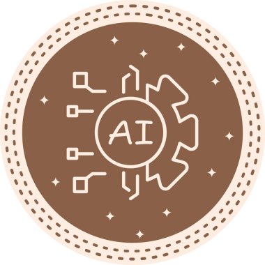 AI Otomatik Dengelenmiş Özel Düz Vektör Düzeni