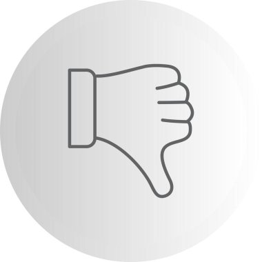 Beyaz Arkaplanda İzole Edilmiş Modern Satır Simgesi  