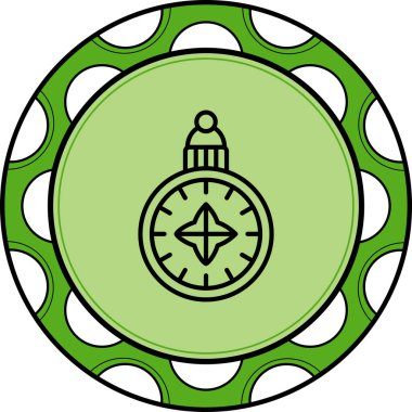 Pusula aracı gezinme web simgesi