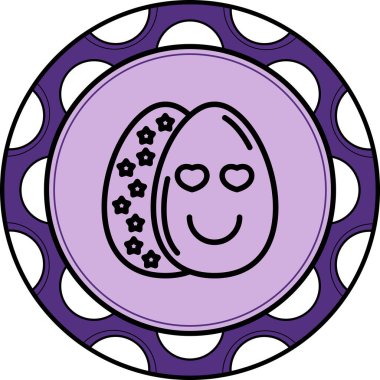 Gülen Kalpler Yüzlü Paskalya Yumurtası