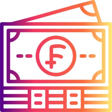 France Notes Premium Minimal Düz Vektör İllüstrasyonu