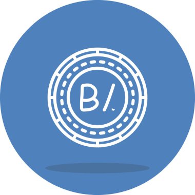 Panama Madeni Parası Minimum Düz Kullanıcı Deneyimi Sembolü