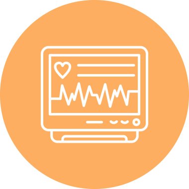 Atrial Fibrillation Premium Çağdaş Düz Vektör Özelliği