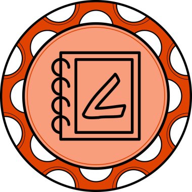 Urduca Sayma Yedi Kalın Eşsiz Web Grafik İllüstrasyonu