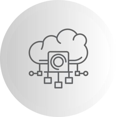 Bulut Hesaplama Kaynakları Zarif Modern Sanat Düzenlemesi