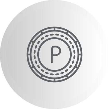 Botswana Para Dinamik Modern Yaratıcı Vektör Varlığı