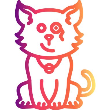 Monocle Cat Dinamik Özel Dijital Sanat Düzeni