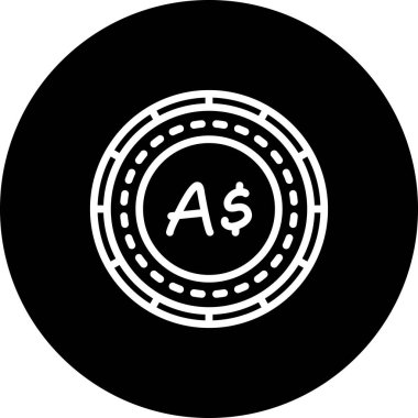 Avustralya Sikkesi Yüksek Çözünürlüklü Sanat Sembolü