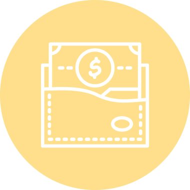 Mikronezya Cüzdanı Modern Dengeli Markalaşma Vektörü Sembolü