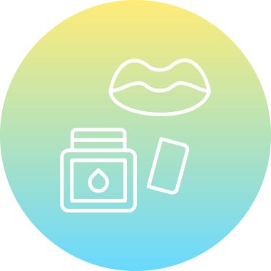 Dudak Temizleme Simgesi, Basit Resimler