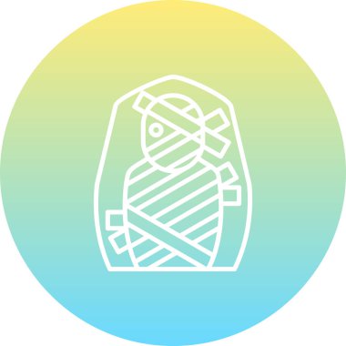 Mumya Yüksek Çözünürlüklü Vektör Düzeni