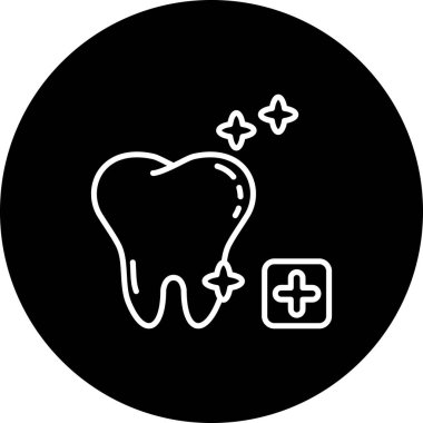 Ağız Sağlığı Yüksek Çözünürlüklü Sanat Sembolü