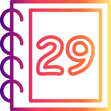 29 Web simgesi vektör illüstrasyonu