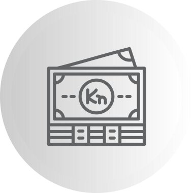 Hırvatistan Dengeli Profesyonel Markalaşma Grafik Sembolü