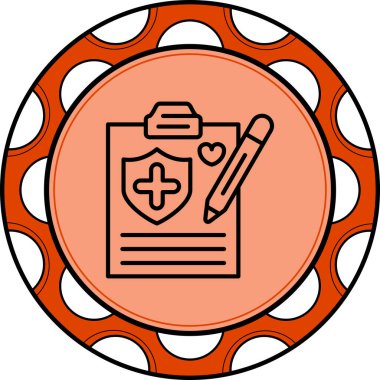 Tıbbi Çizelge Profesyonel Asgari Yaratıcı Grafik Nesnesi