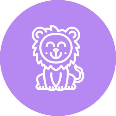 Blush Lion Stili Fonksiyonel Web Arayüzü Elementi