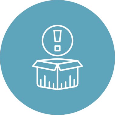 Uyarı Ağ ikonu vektör illüstrasyonu