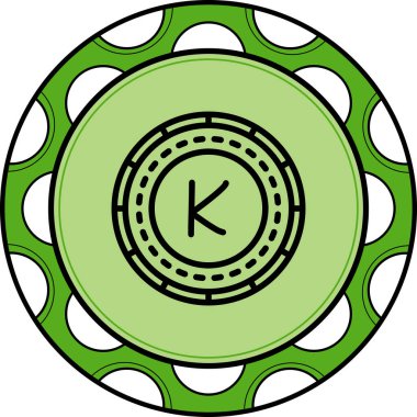 Myanmar Bozuk Para Gelişmiş İşlevsel Web Arayüzü Sembolü