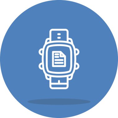 Akıllı Saat Dosyası Asgari Kalite Grafik Sembolü