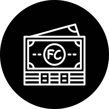 Kongo Notları Cumhuriyeti Gelişmiş Yaratıcı Arayüz Grafik ŞekliName