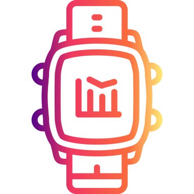 Akıllı Saat Çizelgeleri Eşsiz Soyut Markalaştırma Grafikleri