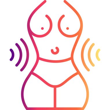 Kadın Vücut Çizelgesi Yüksek Kaliteli Özel Vektör Tasarımı