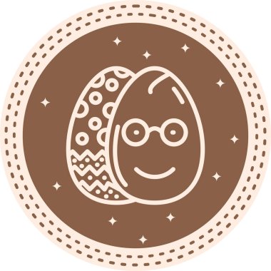 Paskalya İneği Yumurta Premium Dengeli Ürün Tasarımı Nesnesi