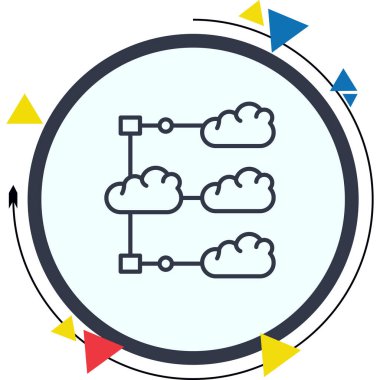 Çoklu Bulut Parlak Modern Yaratıcı Sanat Düzeni