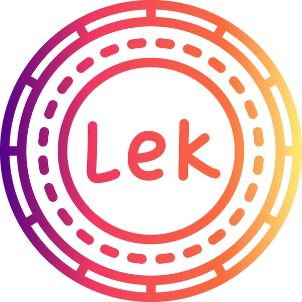 Arnavutluk Bozuk Para Geliştirilmiş Yaratıcı Arayüz Grafik ŞekliName