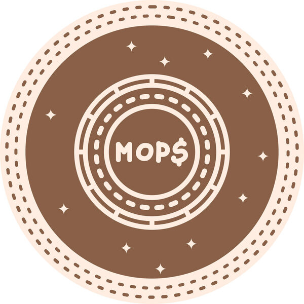 Macau Coin Sleek Modern Creative Art Layout