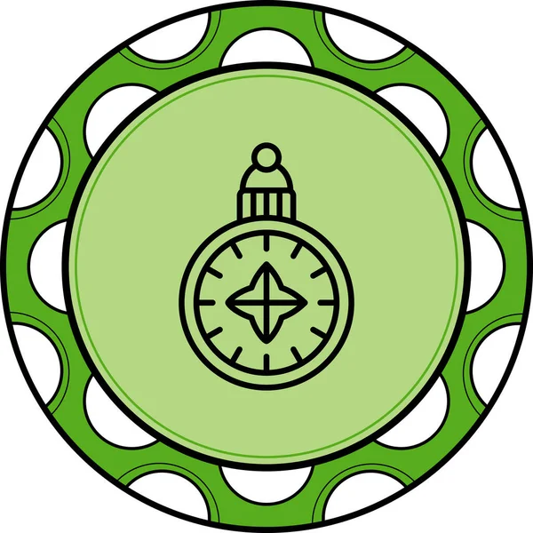 Pusula aracı gezinme web simgesi