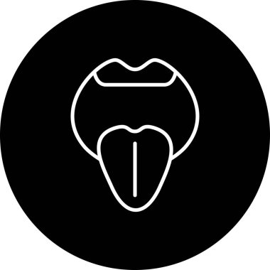 Dil Depresörü Dengeli Profesyonel Markalaşma Grafik Sembolü