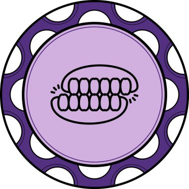 Öğütücü simgesi basit düz illüstrasyon