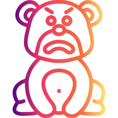 Kızgın Ayı Yaratıcı Dinamik Web Tasarımı Nesnesi