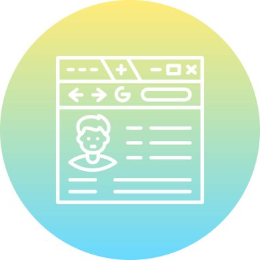 Profil Sitesi Ayırt Edilmiş Modern Temiz Sanat Özelliği