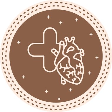 Kalp Sağlığı Premium Çağdaş Düz Vektör Özelliği