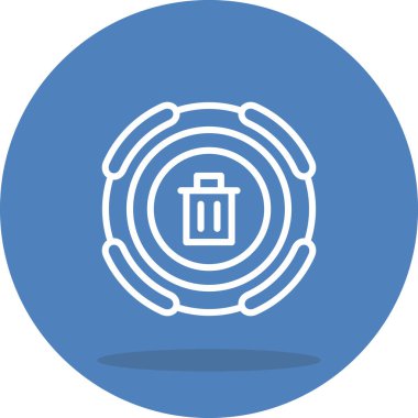 Çöp Ağı vektör illüstrasyonu