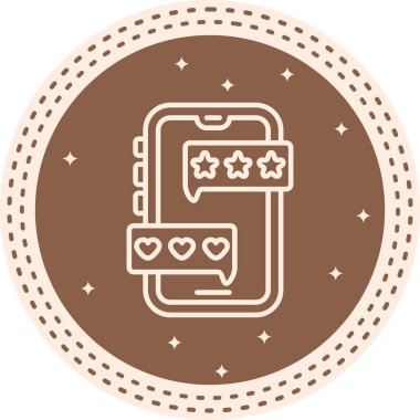 Yorum Satırı Simgesi, Basit Görüntü Beyaz Arkaplanda İzole Edildi