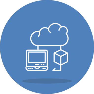 Bulut VM Dengeli Düz Modern Tasarım Elemanı