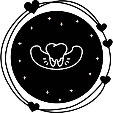 Gum Durgunluk Modern Dijital Sanat Nesnesi