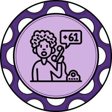 Avustralya ülke telefon kodu, erkek ikonu arıyor