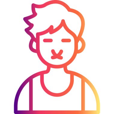 Uygulamalar veya web sayfaları için uygun sessiz çocuk simgeleri