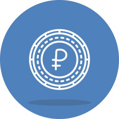 Rus Rublesi Çağdaş Yenilikçi Dijital Tasarım Varlığı