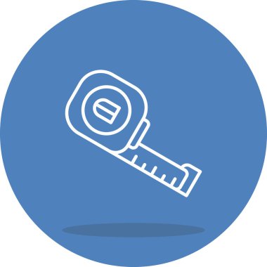 Teyp Ölçüsü Temizlenmiş Dijital Grafik Düzeni