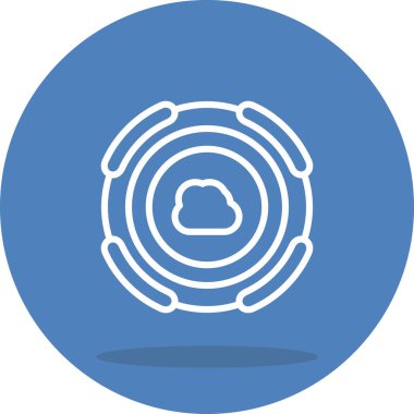 Bulut Ayırıcı Modern Dijital Tasarım Elemanı