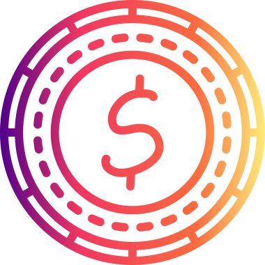 Dolar Parası Dengeli Yenilikçi Ürün Grafik Elementi